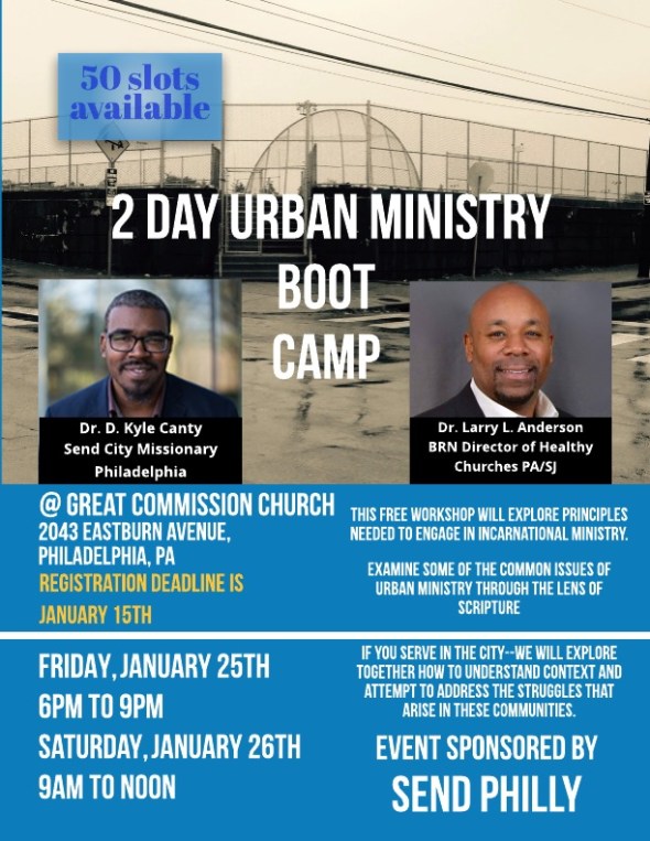 urban ministry boot camp